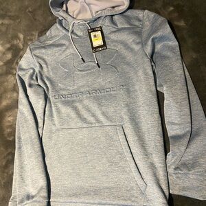 Under Armour Men's Light Blue Hoodie